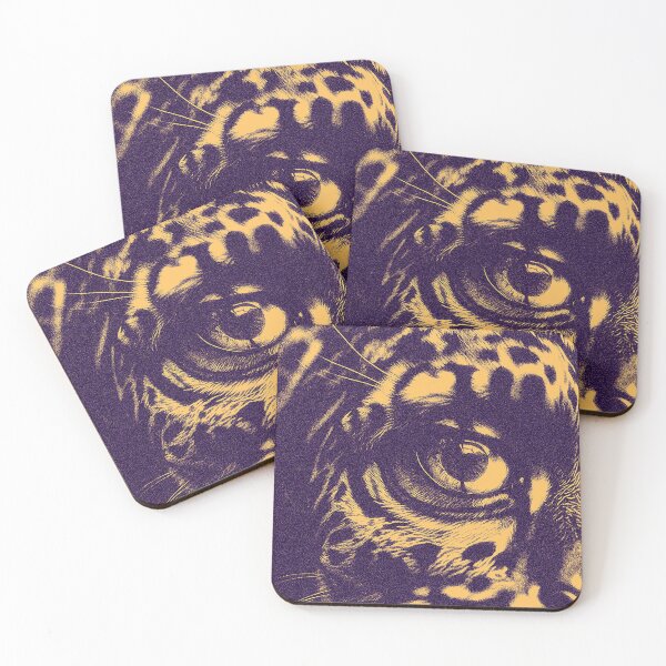 Item preview, Wildcat vintage :Cheetah face designed and sold by pkk1designsart.