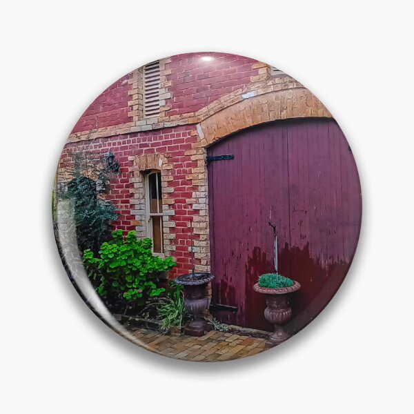 Item preview, Vintage Door and Wagon Wheel at the Bendigo Pottery - Bendigo, Victoria, Australia designed and sold by Steven Jodoin.