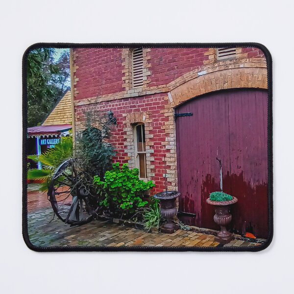 Item preview, Vintage Door and Wagon Wheel at the Bendigo Pottery - Bendigo, Victoria, Australia designed and sold by Steven Jodoin.