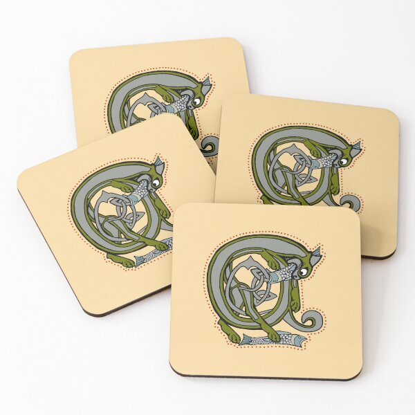 Item preview, Celtic Cat Letter A designed and sold by Donnahuntriss.