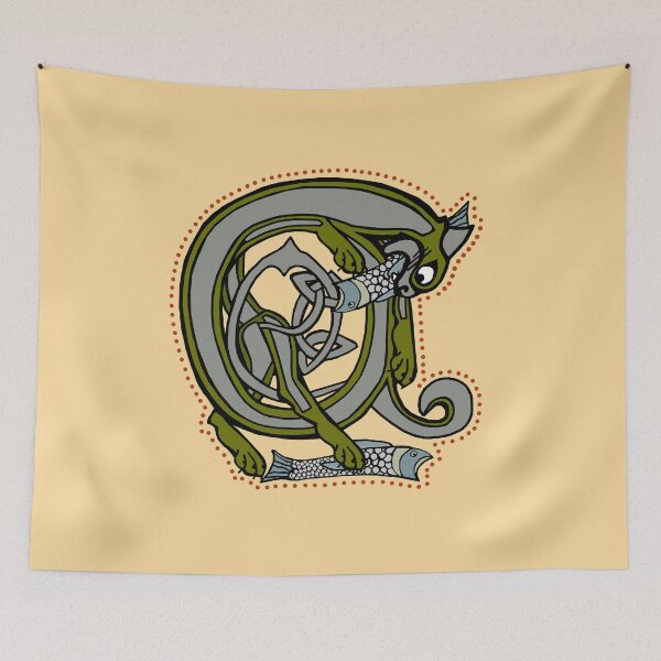 Item preview, Celtic Cat Letter A designed and sold by Donnahuntriss.