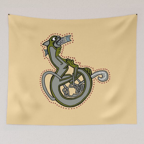 Item preview, Celtic Cat Letter B designed and sold by Donnahuntriss.