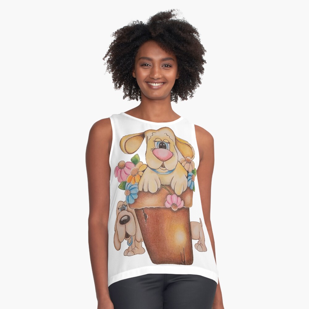 Item preview, Sleeveless Top designed and sold by GraphicTempt.