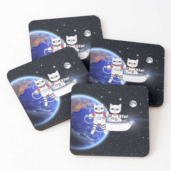 Item preview, Cats in space designed and sold by Glamalt.