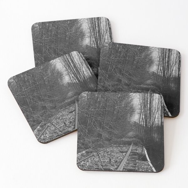 Item preview, Old Railway in B&W designed and sold by notjustamwac.