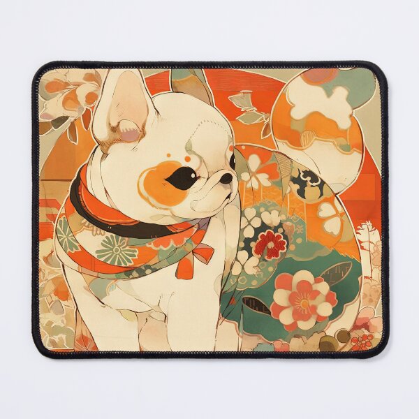 Item preview, Japanese Woodblock Style French Bulldog designed and sold by BlvckSky.