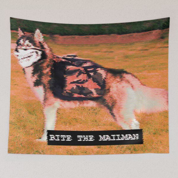 Item preview, Bite The Mailman designed and sold by MaxLevelMerch.