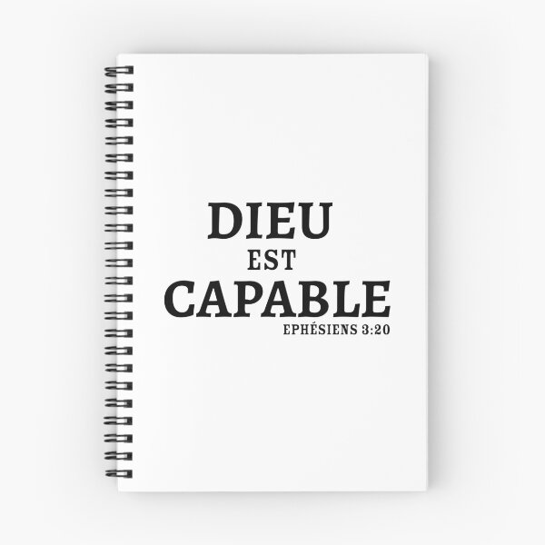 Item preview, Dieu est capable designed and sold by CherishedCloset.