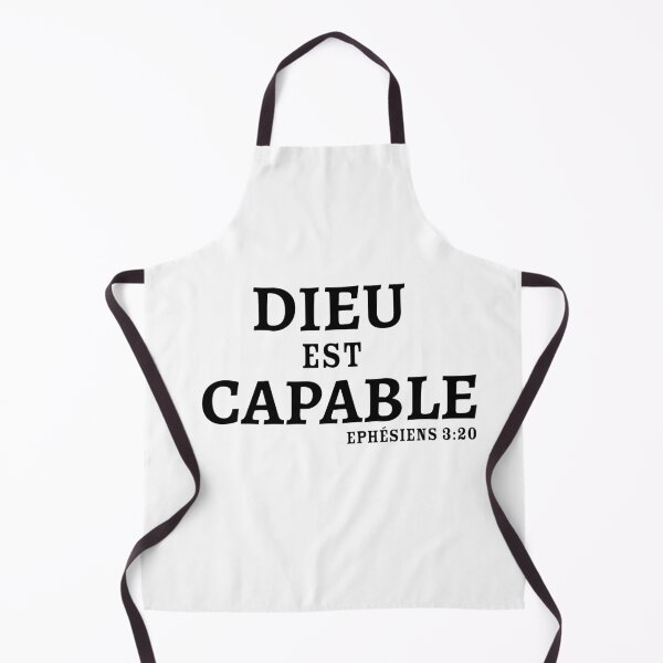 Item preview, Dieu est capable designed and sold by CherishedCloset.