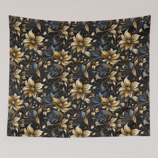Aperçu de l'œuvre Décor baroque et damassé élégant : motifs ornés vintage créée et vendue par AlienSkinEyes.