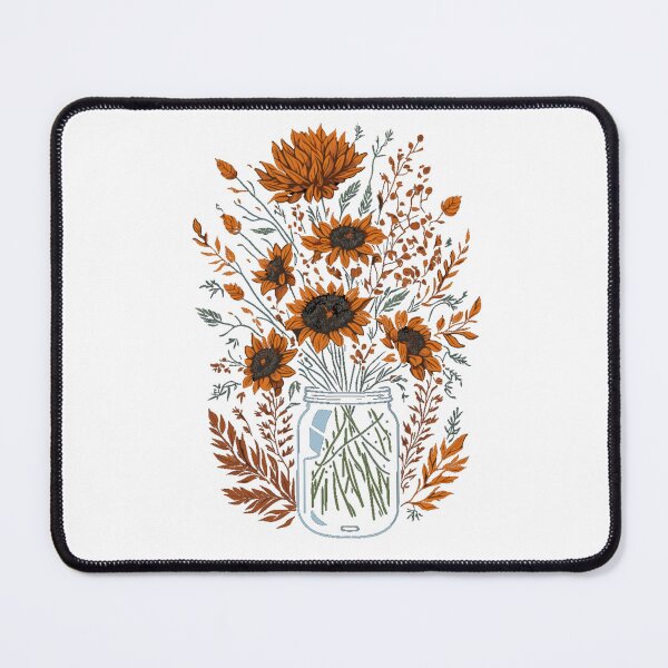 Item preview, Flowers in mason jar designed and sold by Top-Bot.