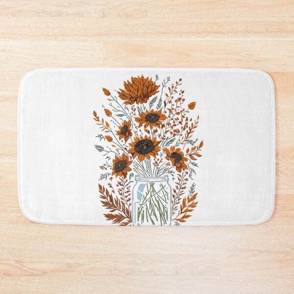 Item preview, Flowers in mason jar designed and sold by Top-Bot.