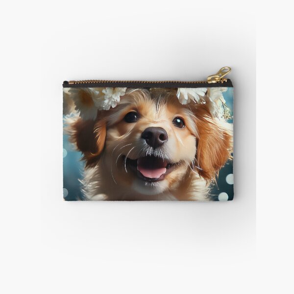 Item preview, Flower Crown Puppy Dog  designed and sold by BlvckSky.
