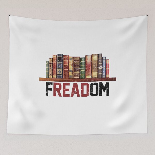 Item preview, Freadom Freedom Read Reading Books Lovers designed and sold by Dolphin Graphic.