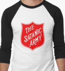 the satanic army Men's Baseball ¾ T-Shirt