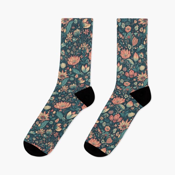 Item preview, Beautiful elegant flower seamless pattern designed and sold by MiraCleAI.