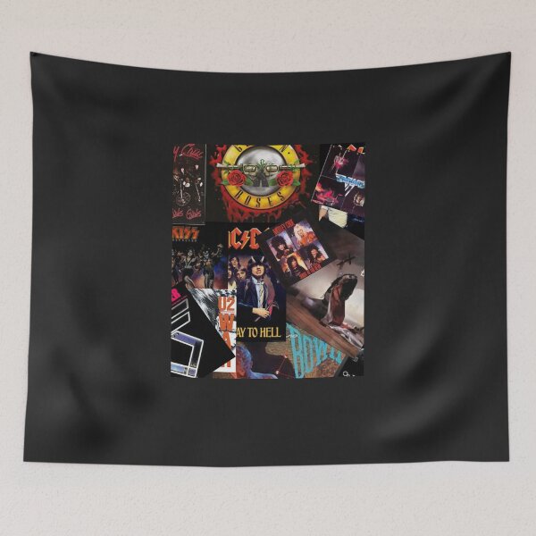 Item preview, 1980s rock bands collage designed and sold by AllyGoyette.