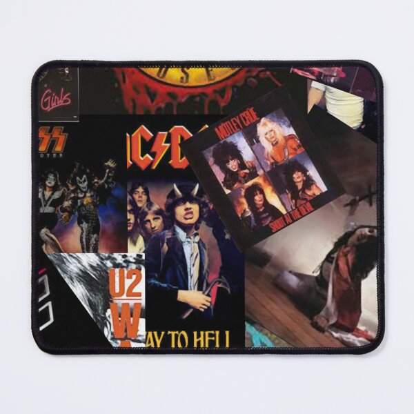 Item preview, 1980s rock bands collage designed and sold by AllyGoyette.