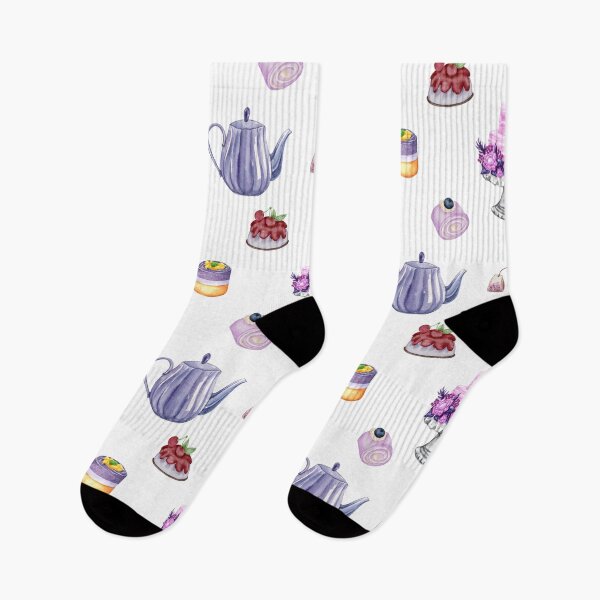 Item preview, Purple theme tea time  designed and sold by KimmmiK.