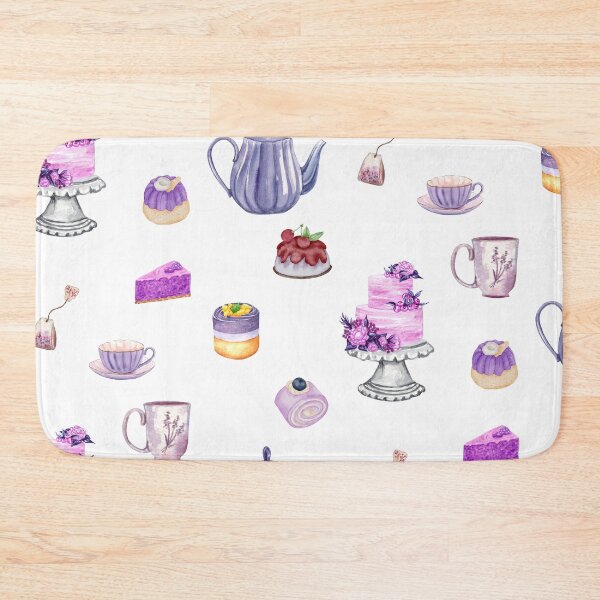 Item preview, Purple theme tea time  designed and sold by KimmmiK.