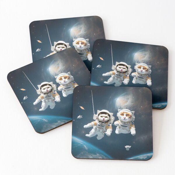 Item preview, Catronauts separated from mother ship designed and sold by Glamalt.