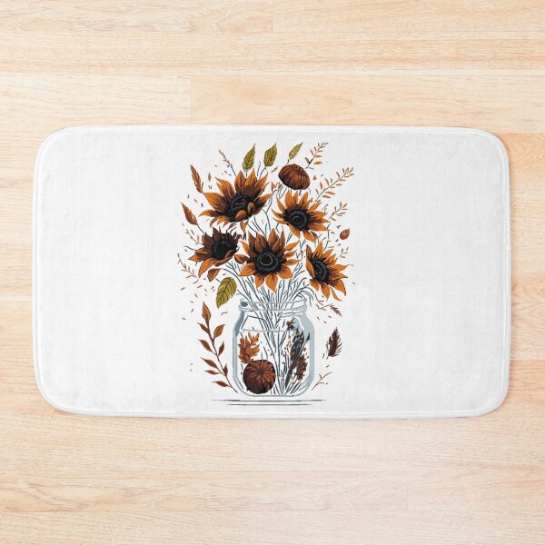 Item preview, Flowers in mason jar designed and sold by Top-Bot.