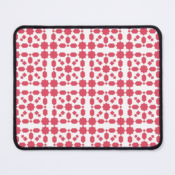 Item preview, Red Moroccan tile designed and sold by katangeldesigns.