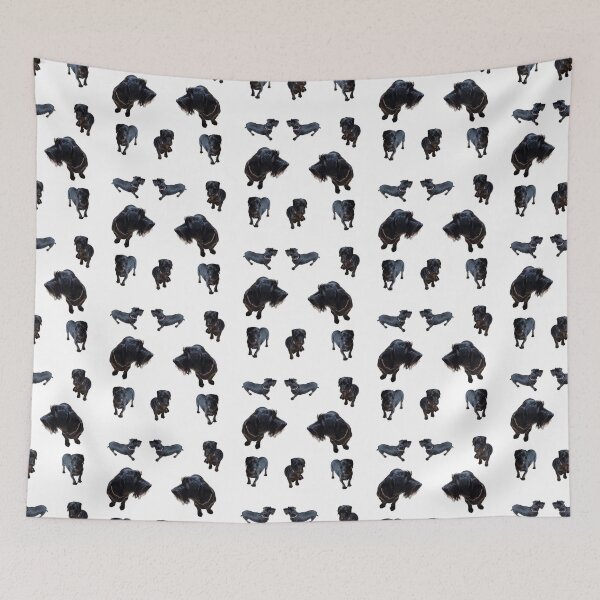 Item preview, Collection of wire haired Dachshund  number 2  lifelike dog designed and sold by Debsgiftware Ward.