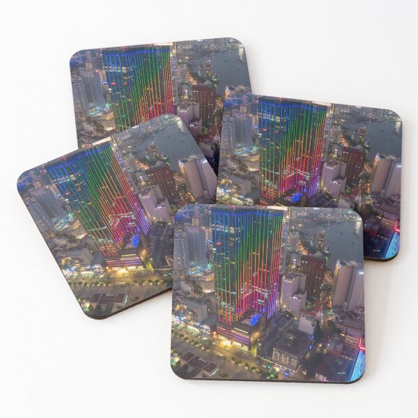 Item preview, Skyline of Ho Chi Minh city by night, Vietnam designed and sold by Piccaya.