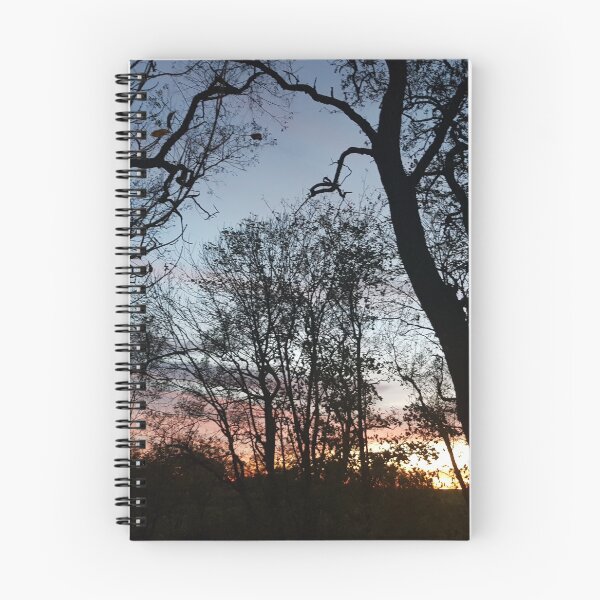 Item preview, Winter Trees in Front of Sunset designed and sold by JuliasArtWorld.
