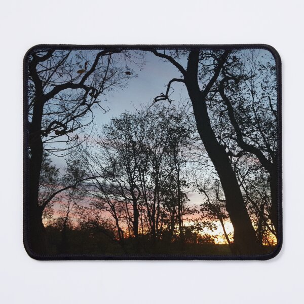 Item preview, Winter Trees in Front of Sunset designed and sold by JuliasArtWorld.