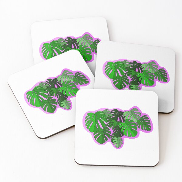 Item preview, Monstera with Pink Background designed and sold by abby8re.
