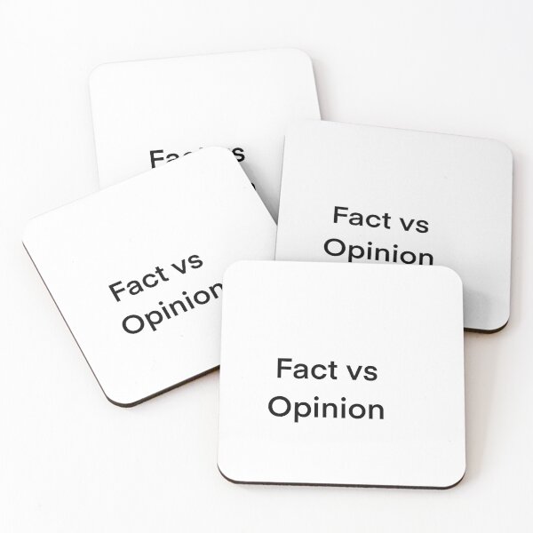 Item preview, A screen with a Fact against an Opinion. designed and sold by lukesubbby.