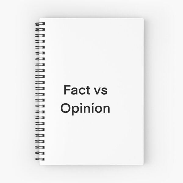 Item preview, A screen with a Fact against an Opinion. designed and sold by lukesubbby.