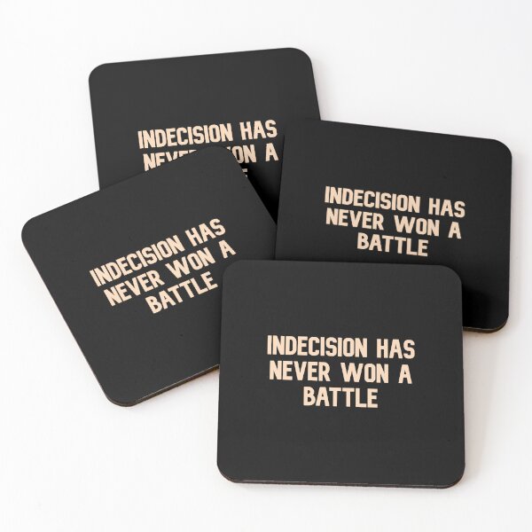 Item preview, Indecision has never won a battle, Funny Cool Best color art designed and sold by artdragongift 15.