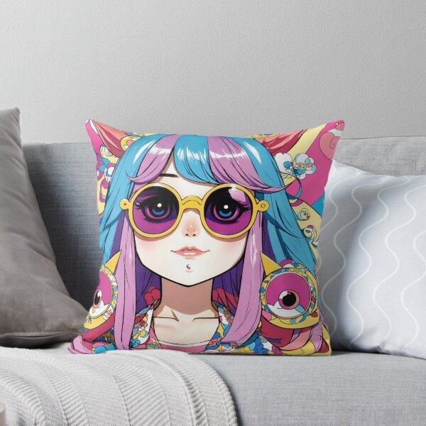 Item preview, Unicorn Tokyo Street Fashion Art Print  designed and sold by cyrusNONONEVER.