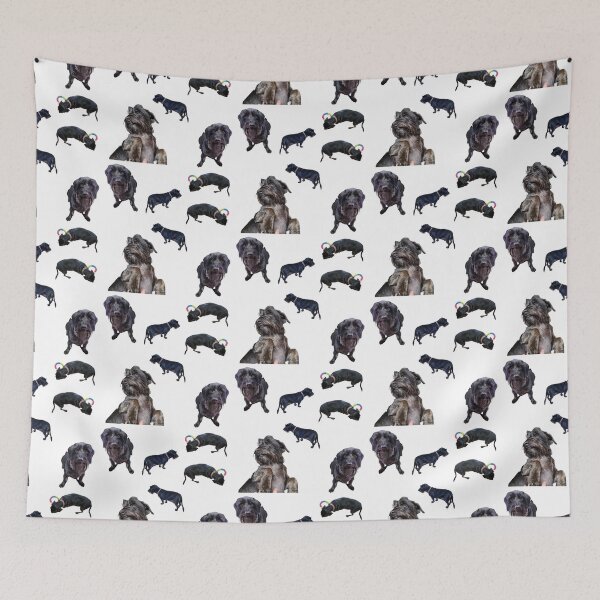 Item preview, Collection of wire haired Dachshund  number 4 lifelike dog designed and sold by Debsgiftware Ward.