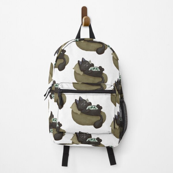 Item preview, Black Kitty Loves Sushi designed and sold by makell-creates.