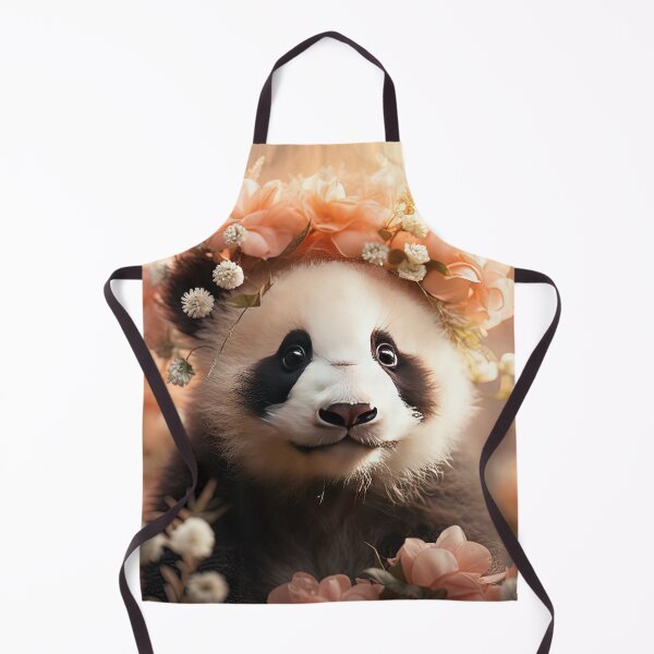 Item preview, Flower Crown Panda designed and sold by BlvckSky.