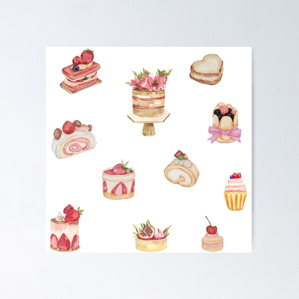 Item preview, Strawberry desserts designed and sold by KimmmiK.