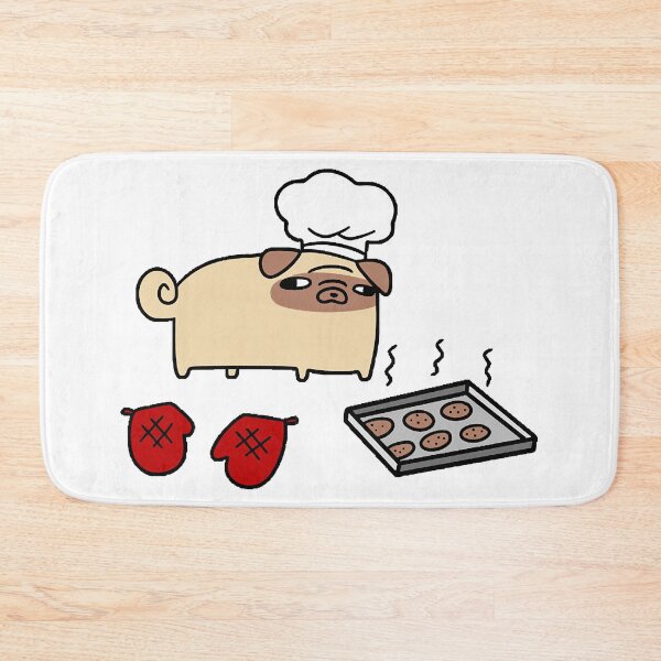Item preview, Pug Baking Cookies designed and sold by PeteMacejkovic.