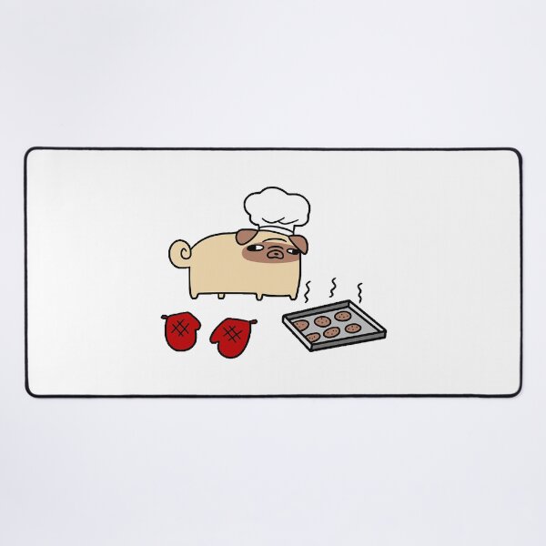 Item preview, Pug Baking Cookies designed and sold by PeteMacejkovic.