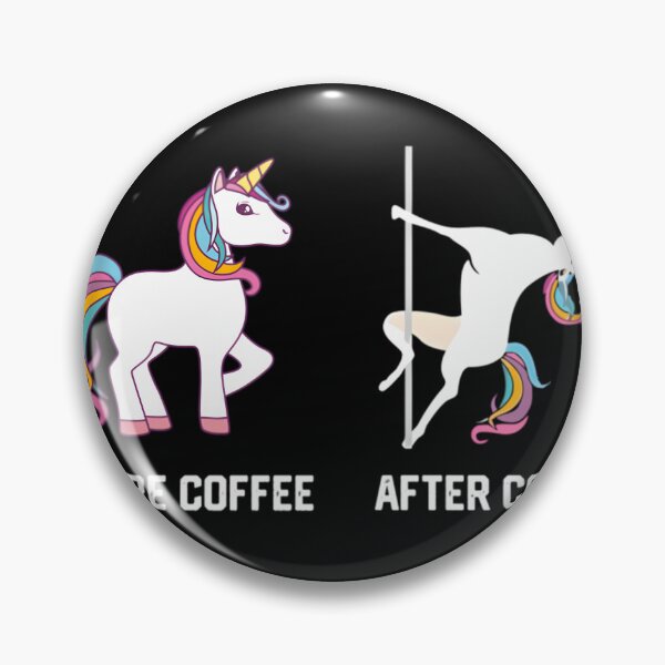 Item preview, 	 Unicorn Before Coffee After Coffee 	s 	  	 designed and sold by ezfbnslptp13.