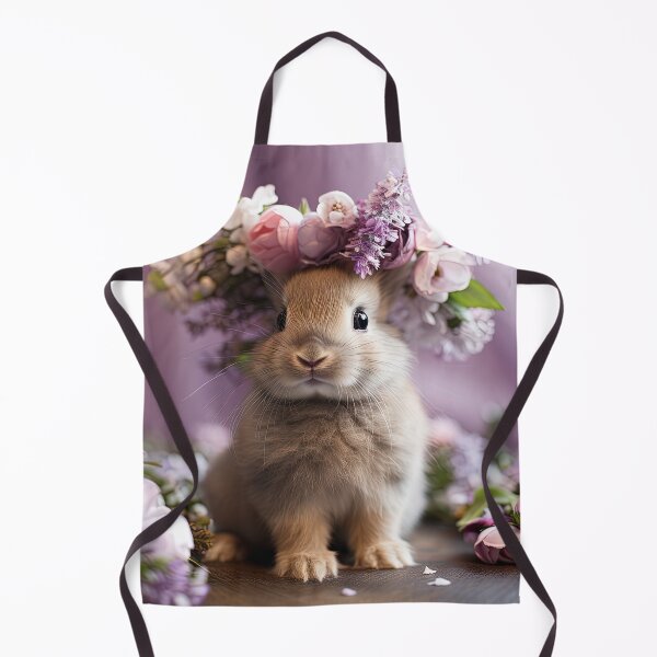 Item preview, Flower Crown Bunny Rabbit designed and sold by BlvckSky.
