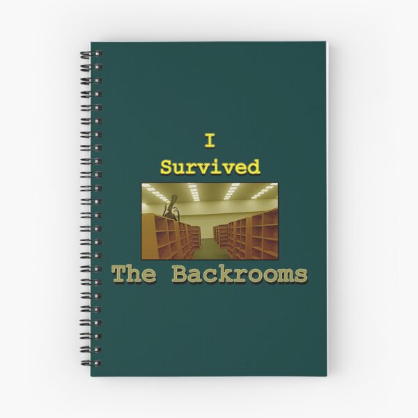 Item preview, I survived the backrooms  library backrooms   designed and sold by faigatrude.
