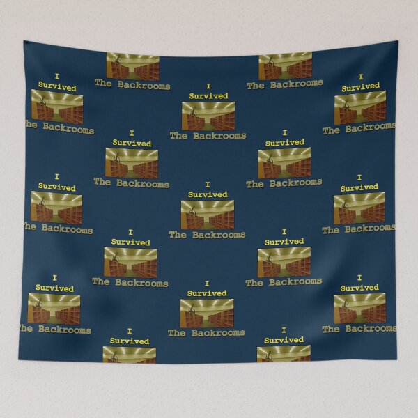 Item preview, I survived the backrooms  library backrooms   designed and sold by faigatrude.