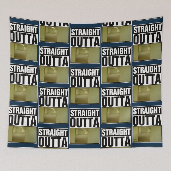 Item preview, Straight Outta The Backrooms       designed and sold by faigatrude.