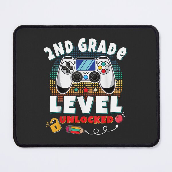 Item preview, 2nd Grade Level Unlocked Video Game Back to School Boys designed and sold by PatriciaWCipria.