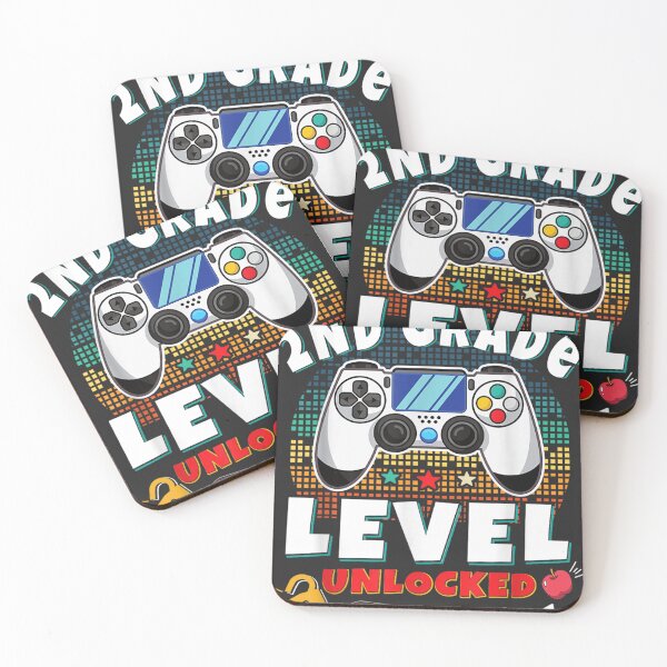 Item preview, 2nd Grade Level Unlocked Video Game Back to School Boys designed and sold by PatriciaWCipria.