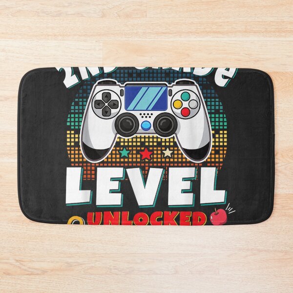 Item preview, 2nd Grade Level Unlocked Video Game Back to School Boys designed and sold by PatriciaWCipria.